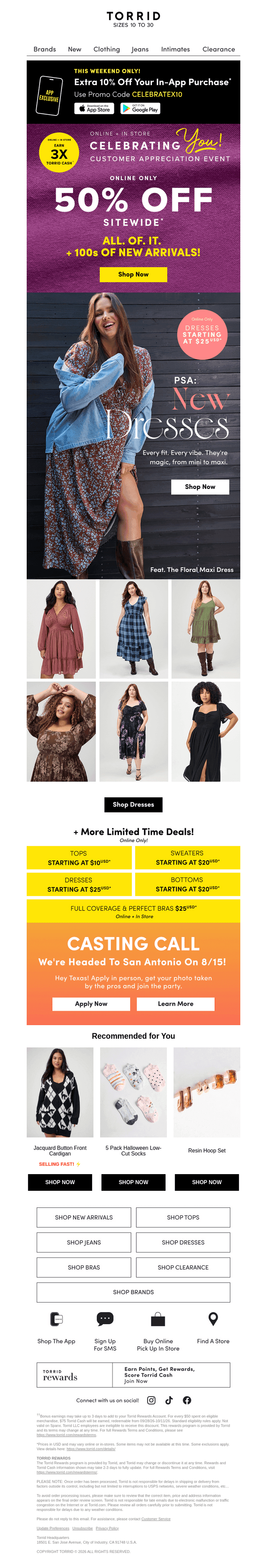 Shop NEW dresses from $25!