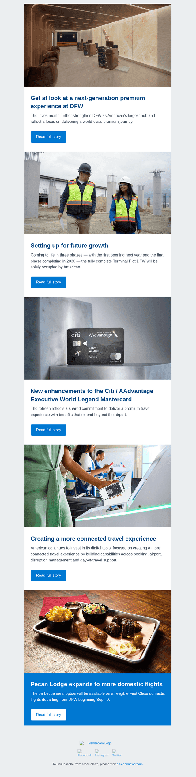 American Airlines email from Fri, Aug 14, 2026