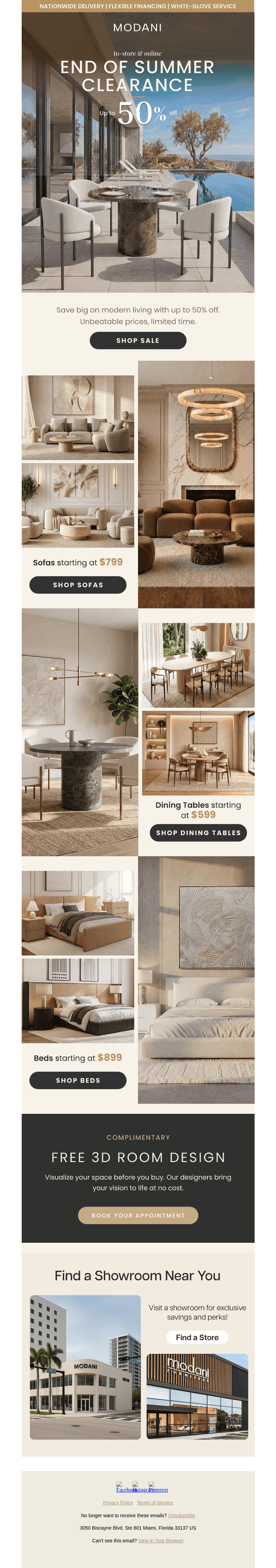 Going Fast: End of Summer Clearance