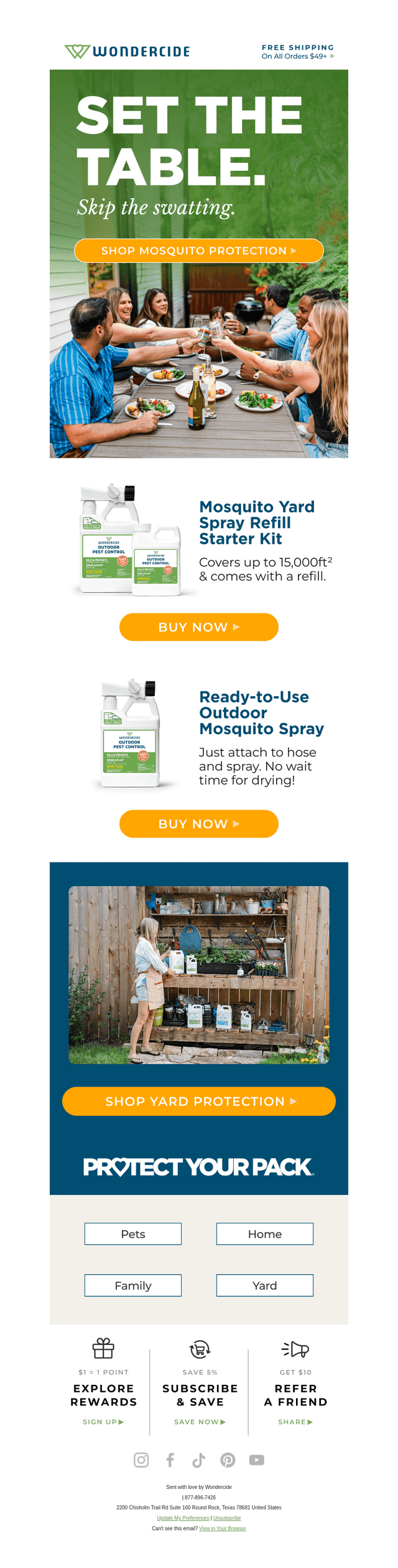 Enjoy Your Backyard Feast Without Worries!
