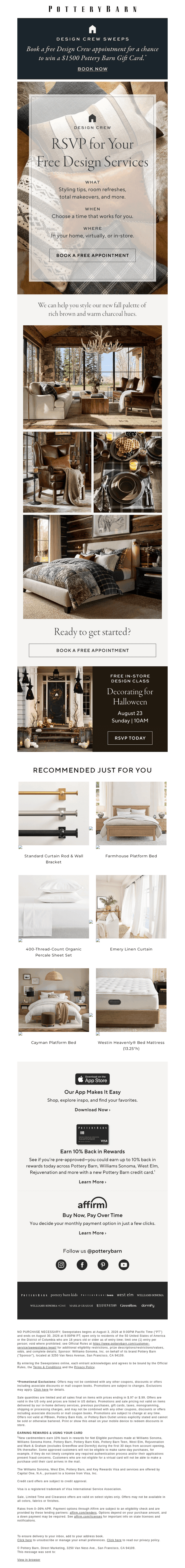 Expert interior design help, for FREE