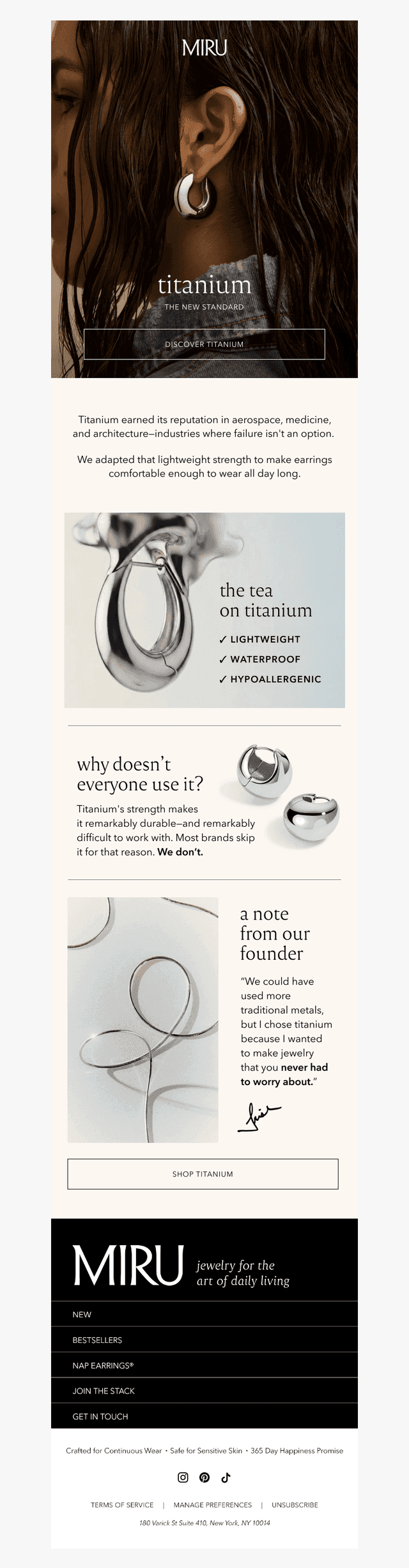 Why doesn't everyone use titanium?