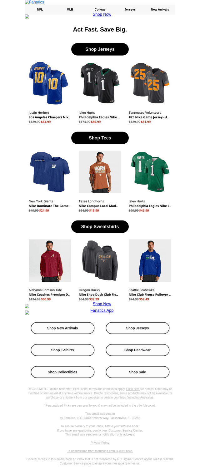 ⏰ 20% Off Nike Ends Tomorrow