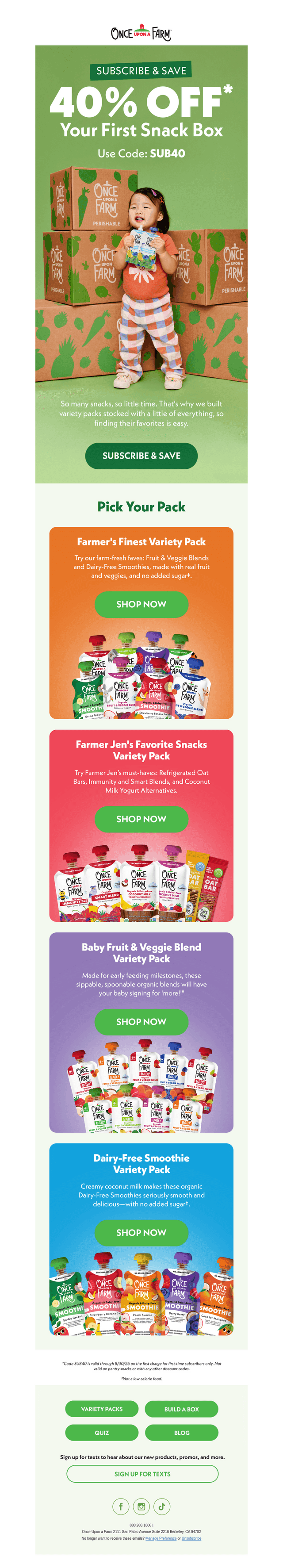 Snack Packs for Every Taste