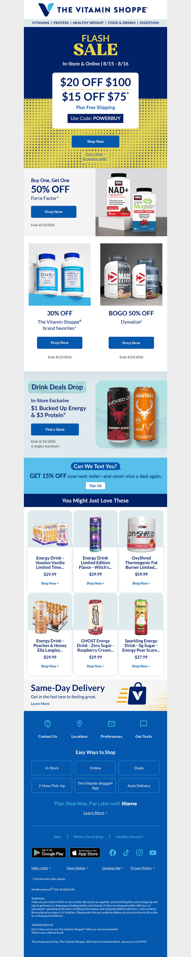 Up to $20 off. Weekend saved.