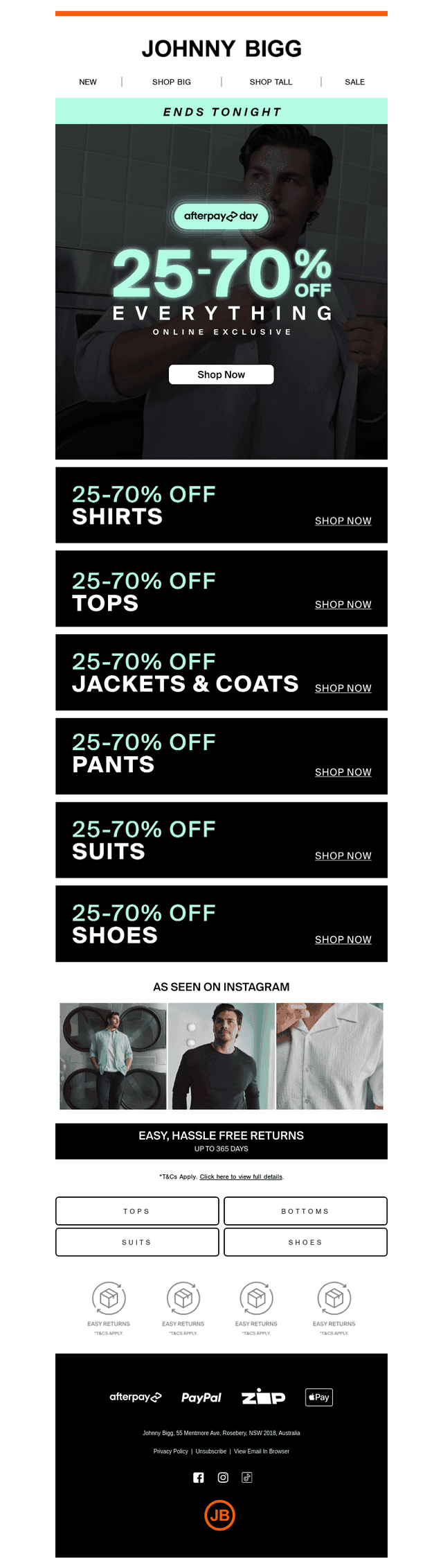 Final Hours: 25-70% OFF Ends Tonight