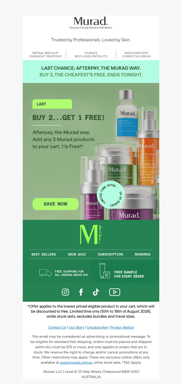 ENDS SOON: The math’s is good on this one!