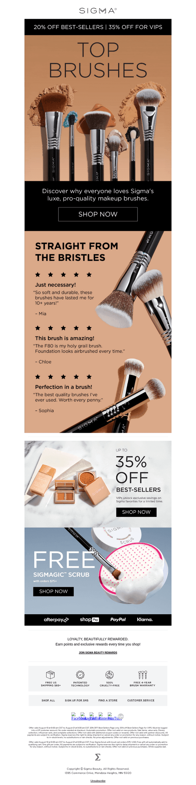 Why Everyone Loves Sigma Brushes 👀
