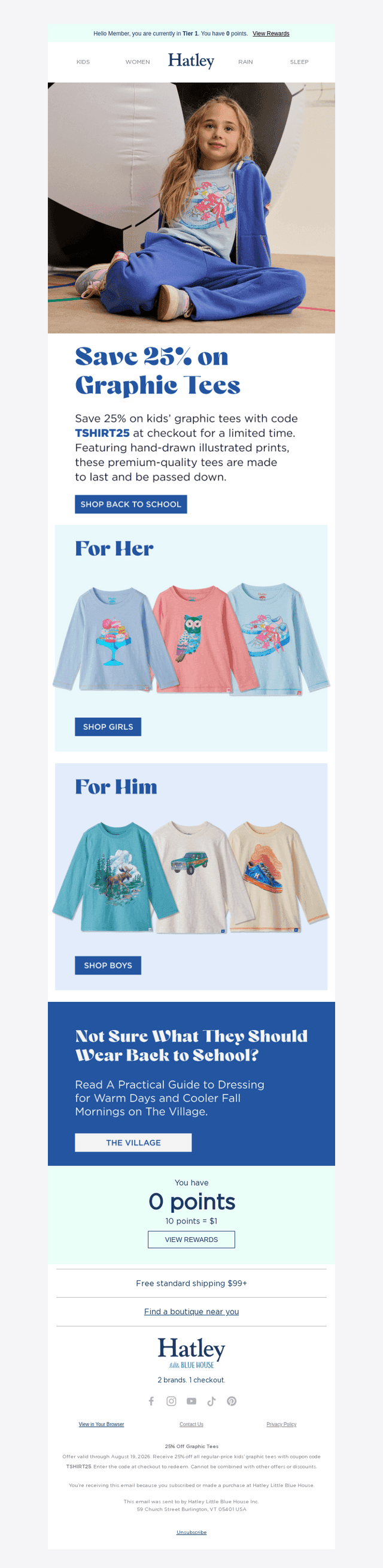 👕 Save 25% on Graphic Tees