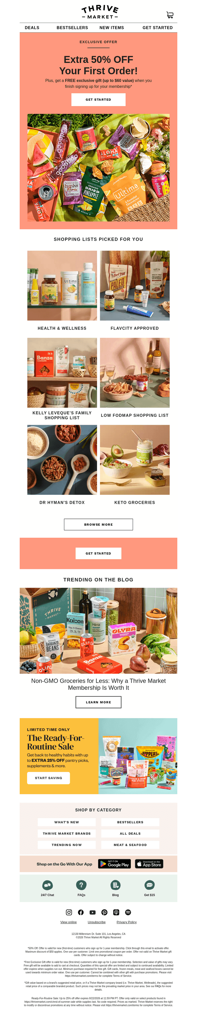 Reminder: Your EXTRA 50% off is still available