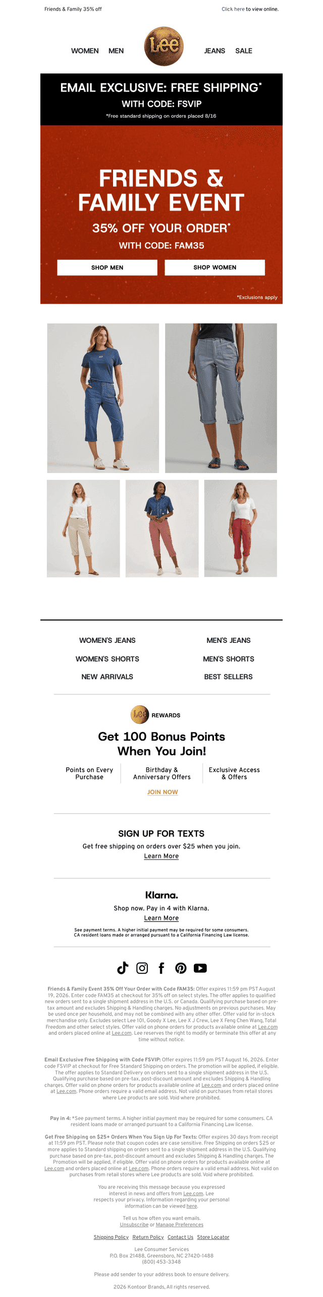 Email Exclusive: Free Shipping Today Only