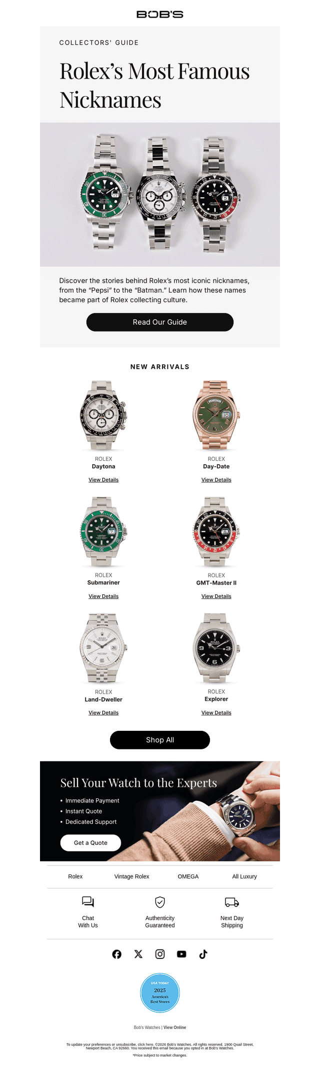 Do You Know These Rolex Nicknames?