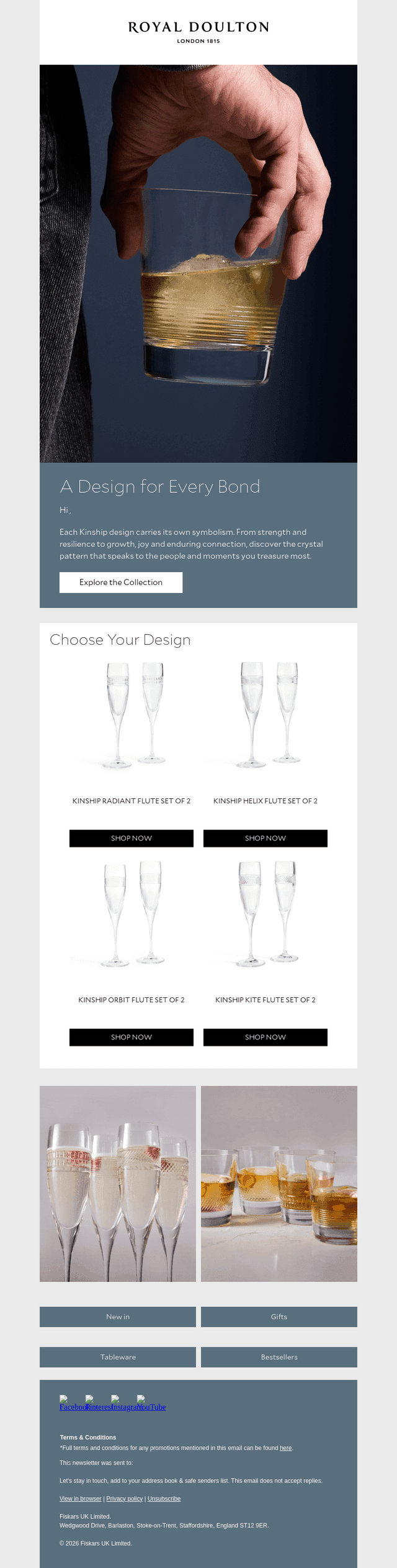 Four Designs. Four Stories.