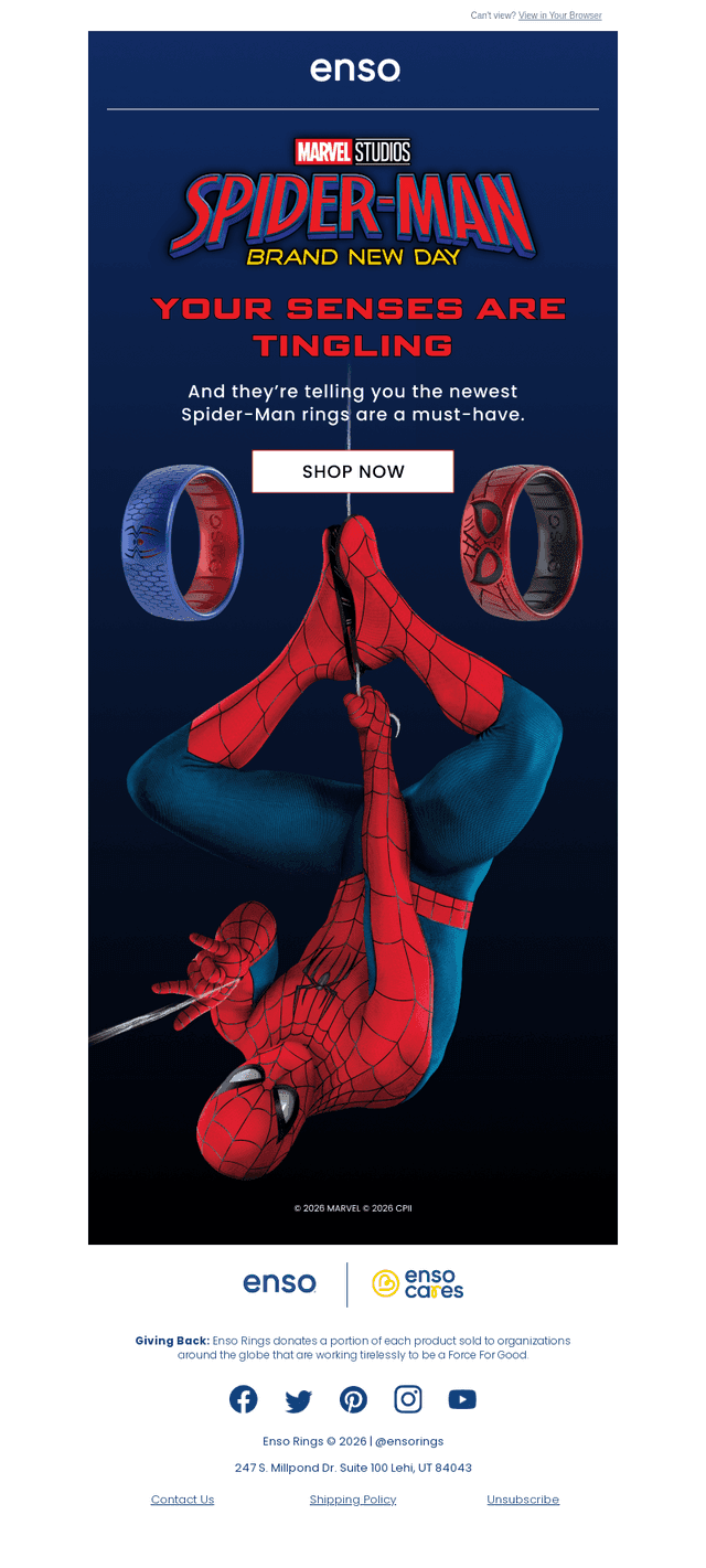 Listen to your spidey senses…