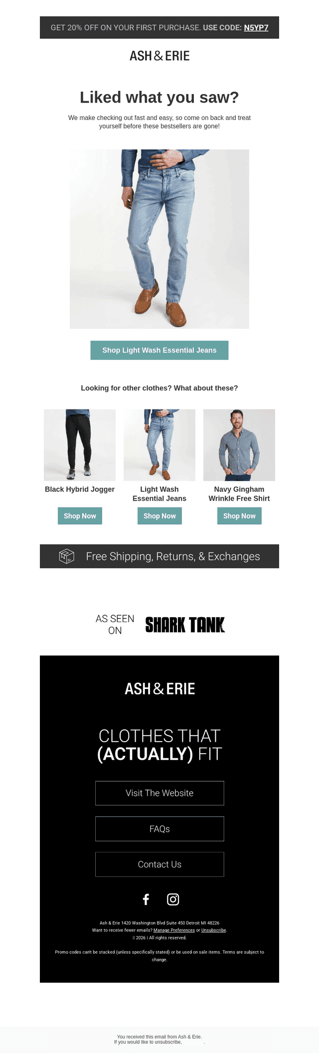 Still thinking it over? Your first order is discounted