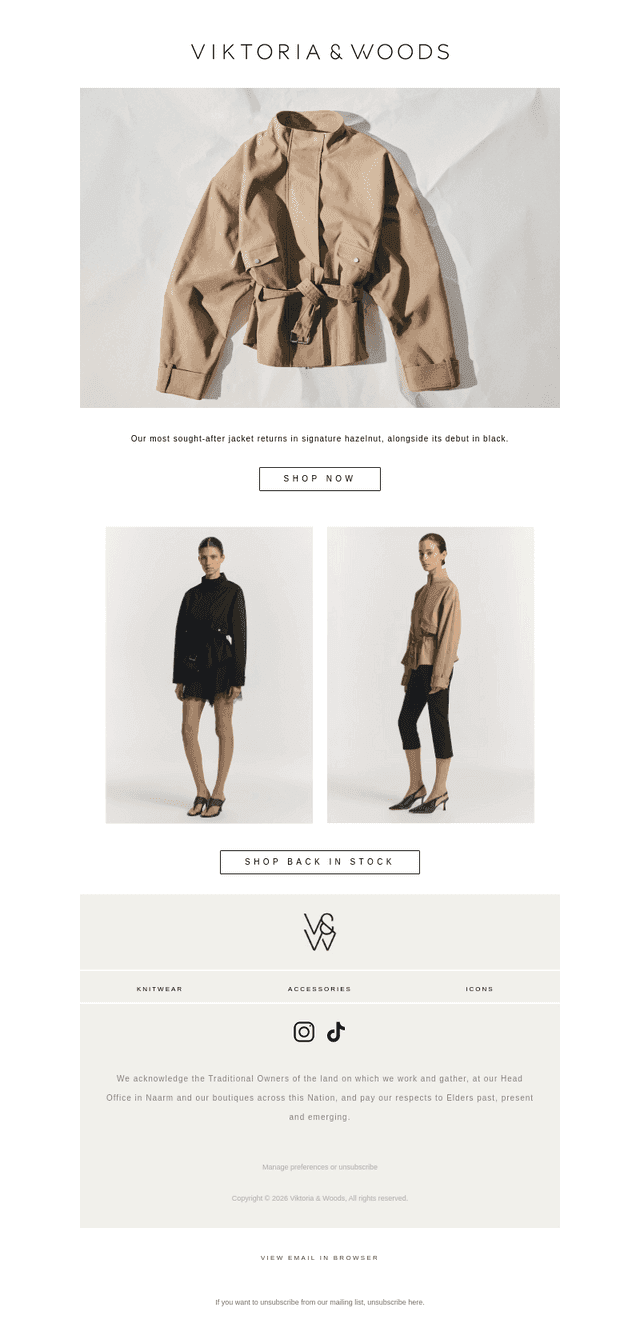 A Coveted Return: Whitethorn Jacket.