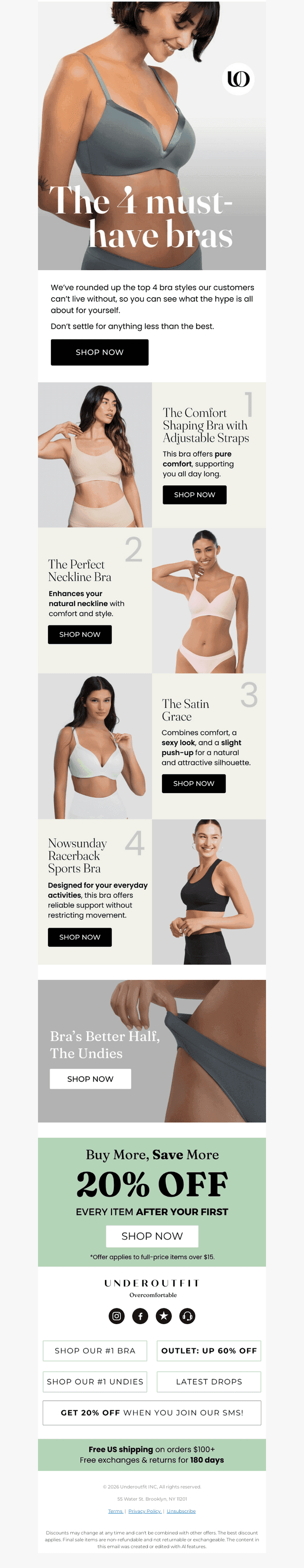 The 4 must-have bras