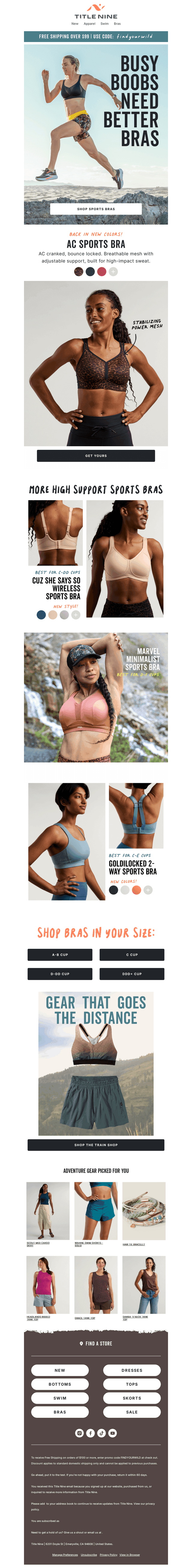 Goodbye, boob sweat 👋