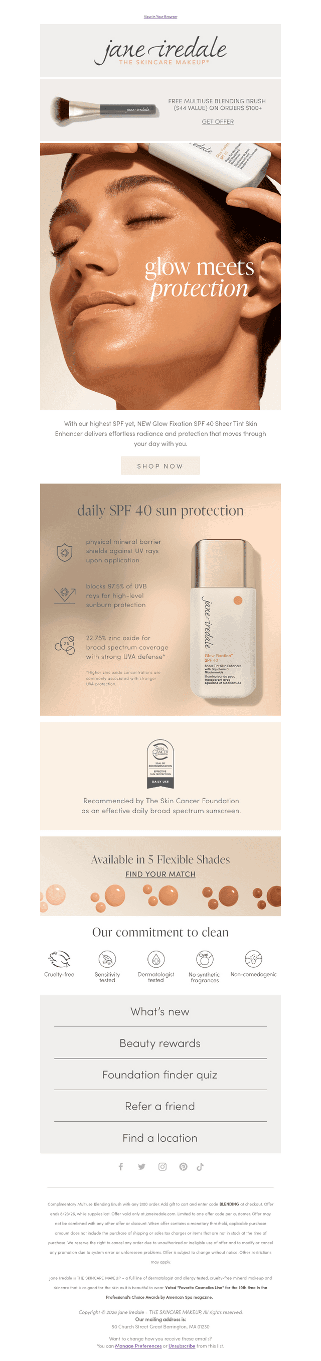 Your new SPF 40 must-have