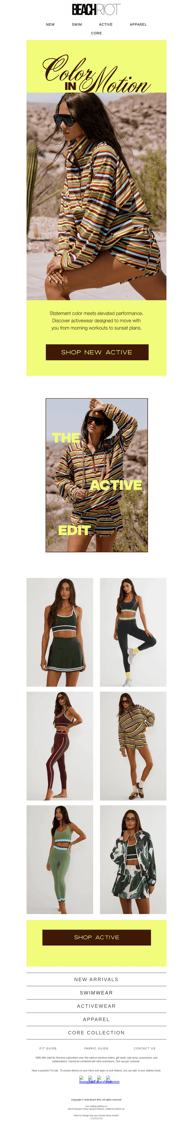 Morning Workout → Sunset Plans