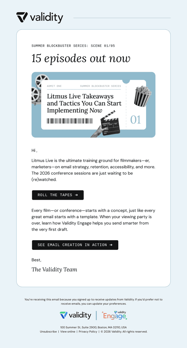 Validity Inc. email from Tue, Aug 18, 2026