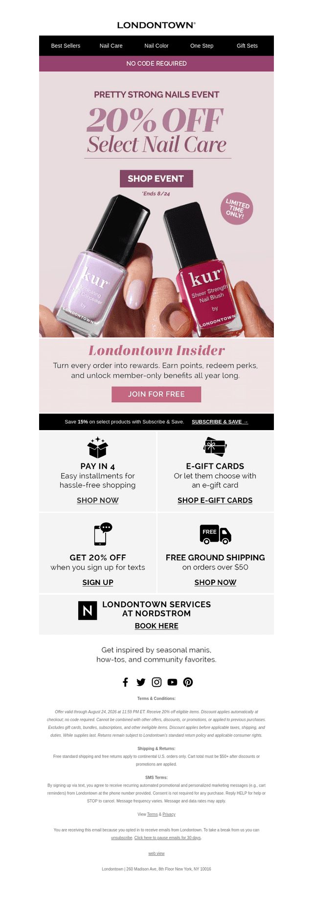 20% Off Mani Essentials