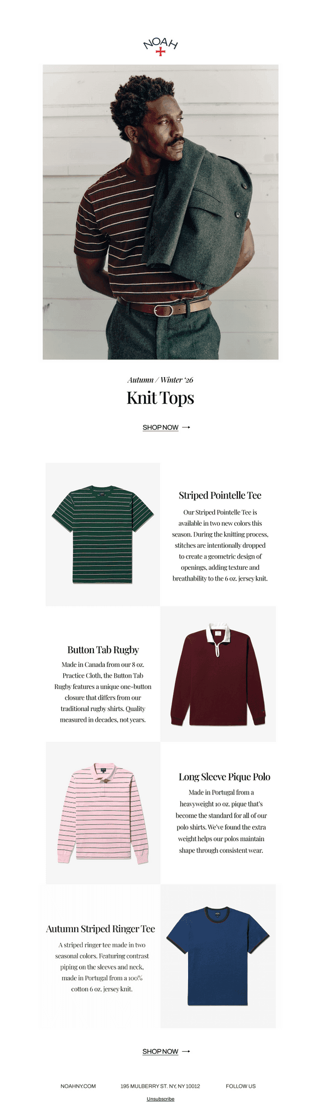 Autumn / Winter '26 Knit Tops