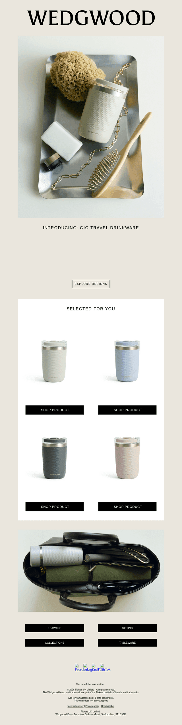 Introducing: Gio travel drinkware
