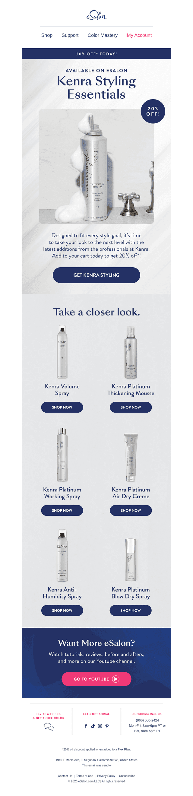 ✨ Upgrade Your Look with Kenra Styling Essentials! ✨