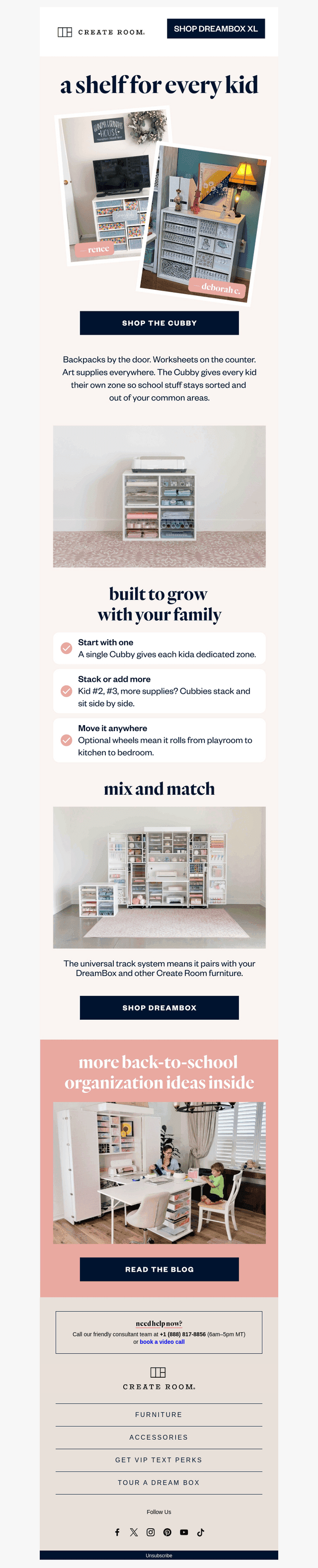 One Cubby. Every kid's supplies sorted 📚