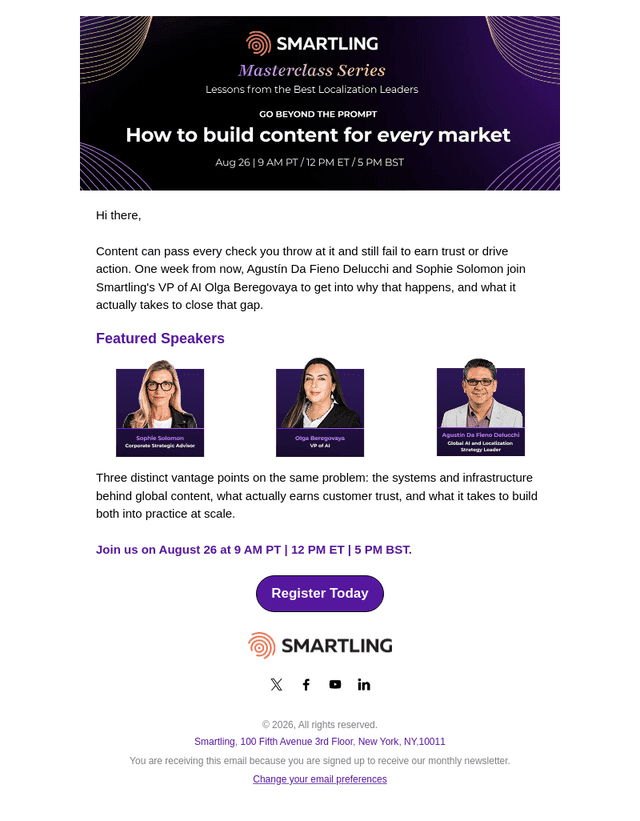 🗓️ One week out: Why some content earns trust, and some doesn't