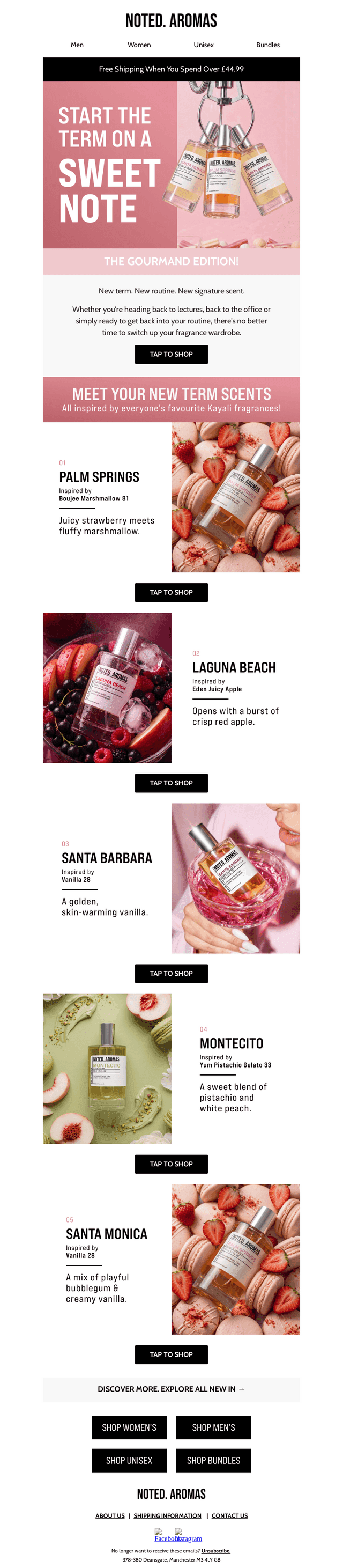Noted Aromas email from Wed, Aug 19, 2026