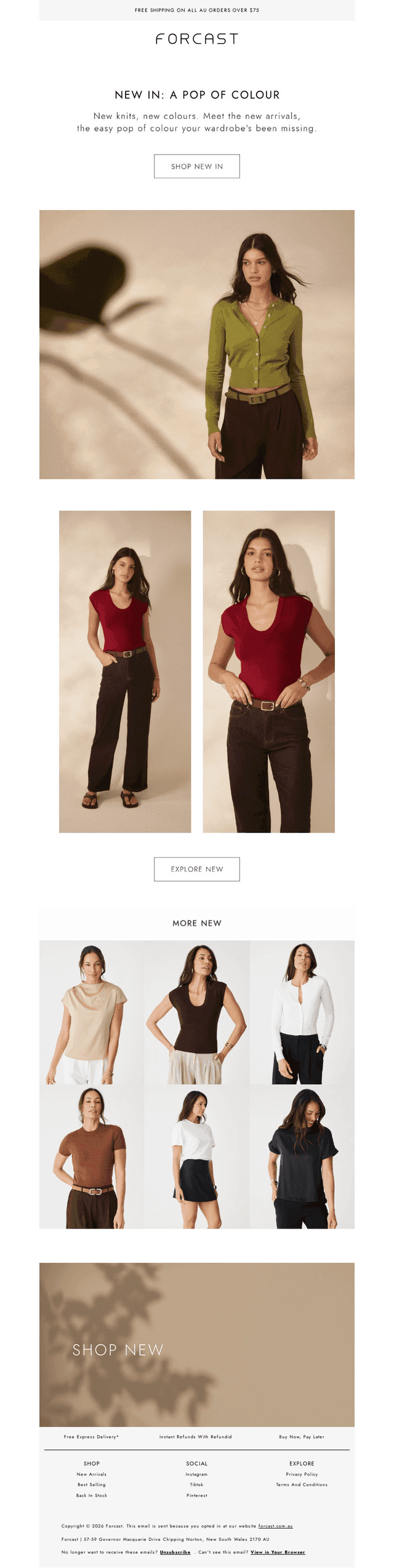New Arrivals Have Landed.