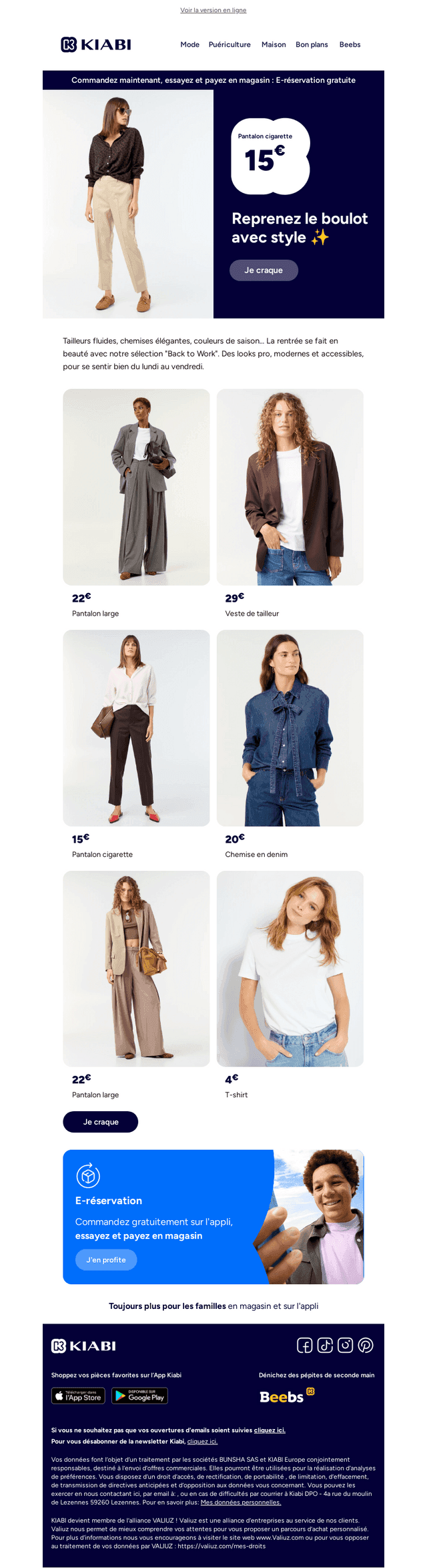 Les looks back to work 👜