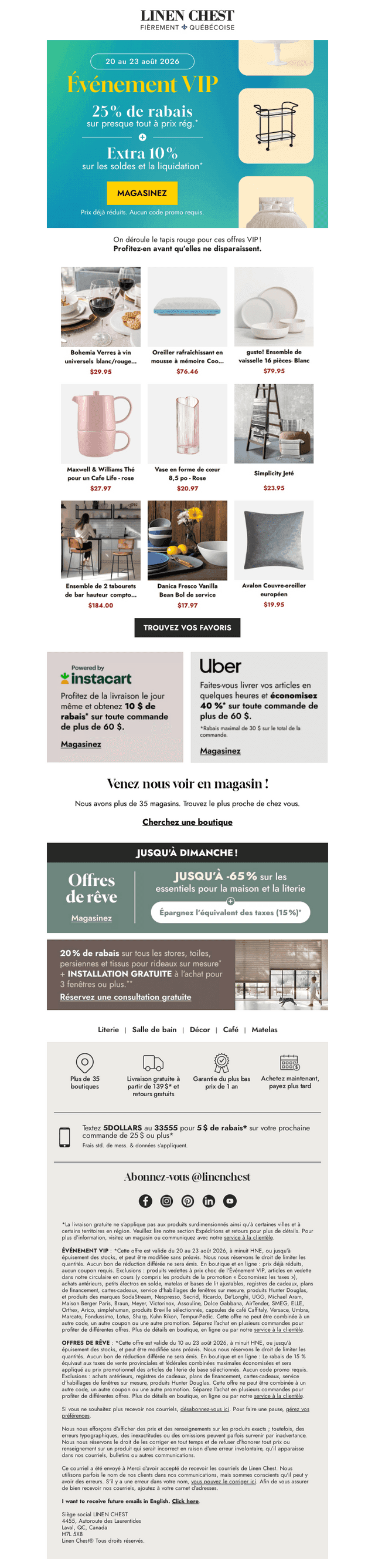 Découvrez votre rabais VIP💎