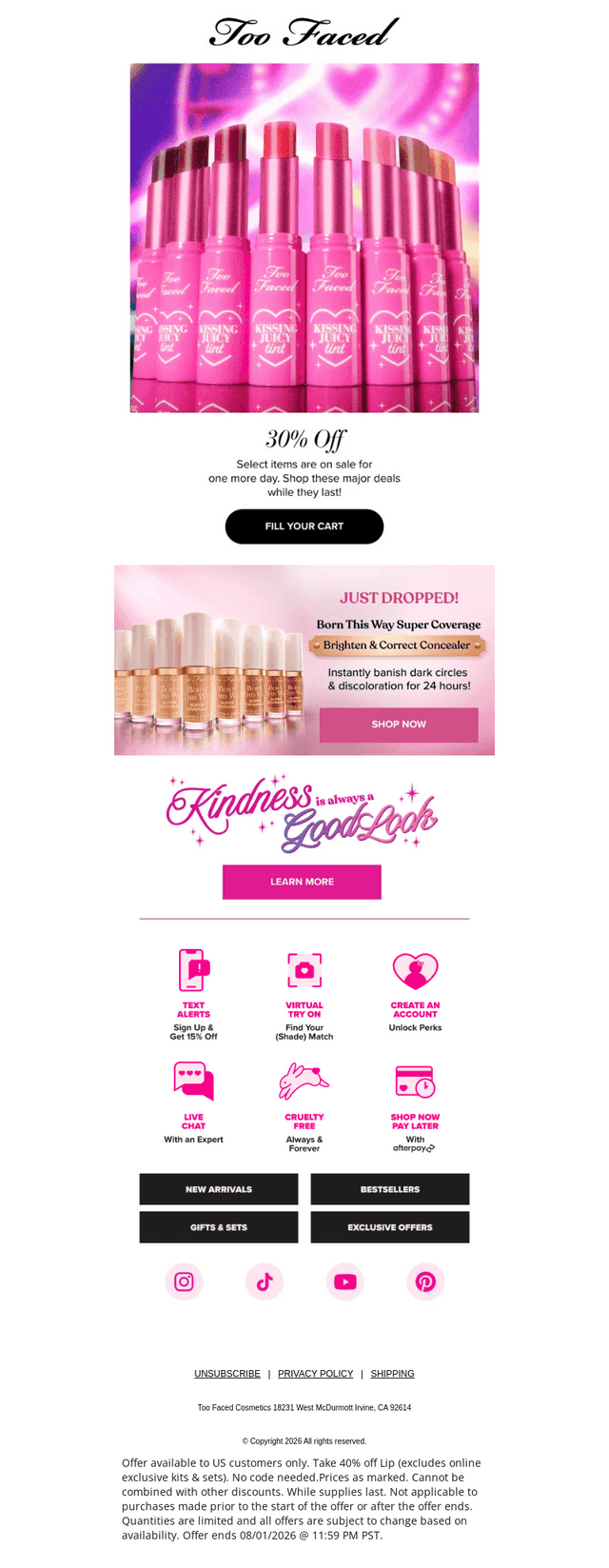OMG, You Almost Missed 30% Off