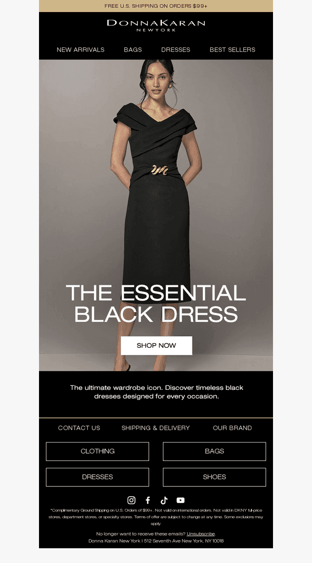 The Essential Black Dress