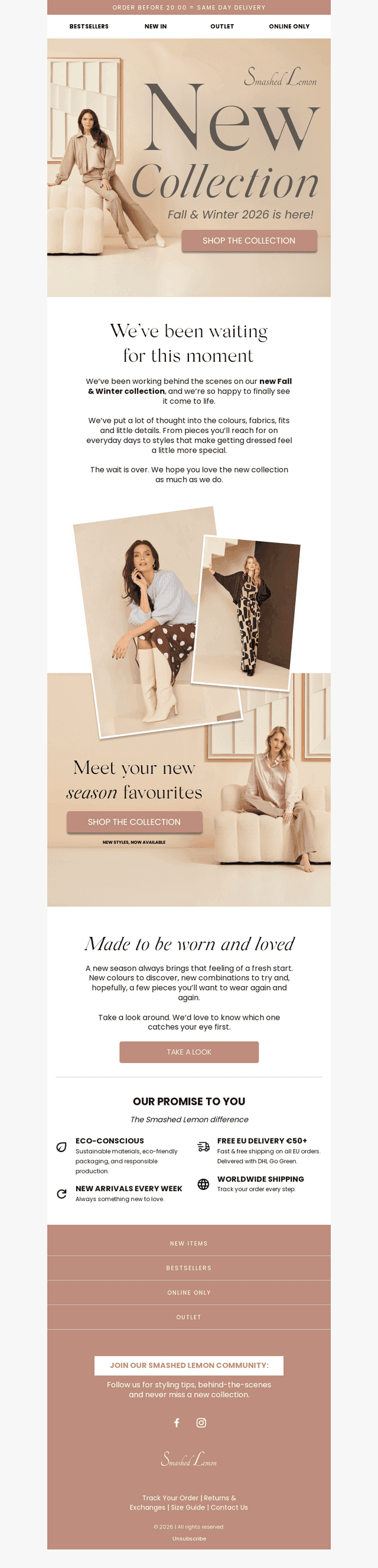 🍂 Meet the new Fall & Winter collection