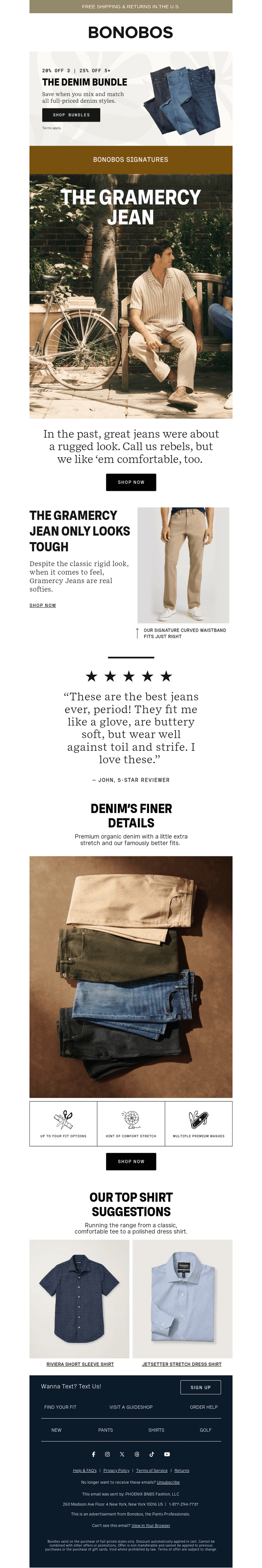 The Gramercy: Not Like Other Jeans