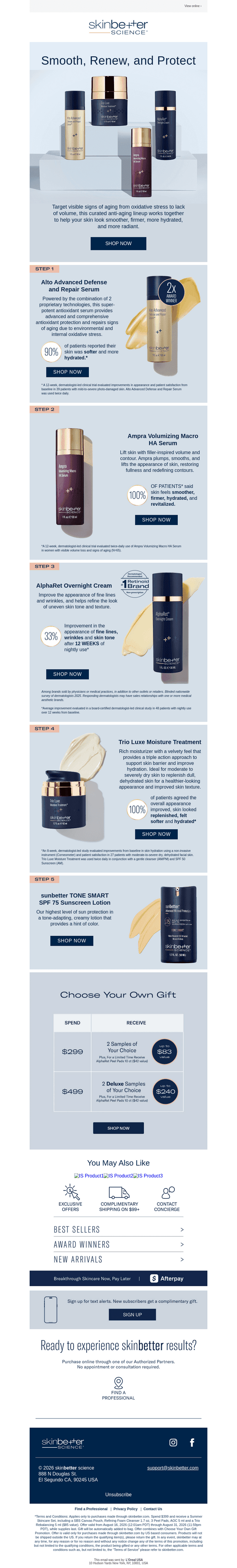 Your complete anti-aging regimen