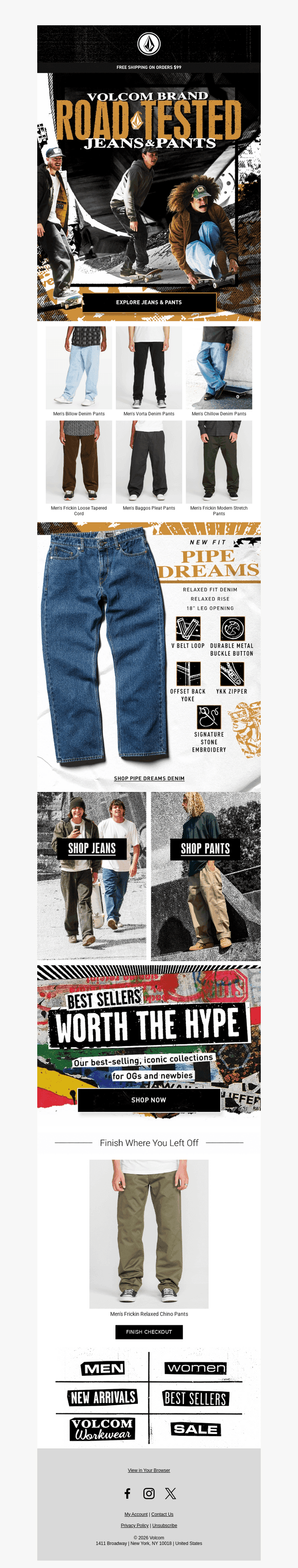 Volcom email from Thu, Aug 20, 2026