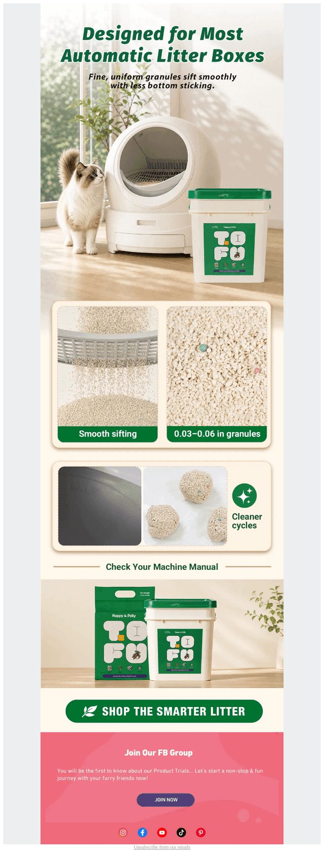 A Better Match for Your Automatic Litter Box ✨