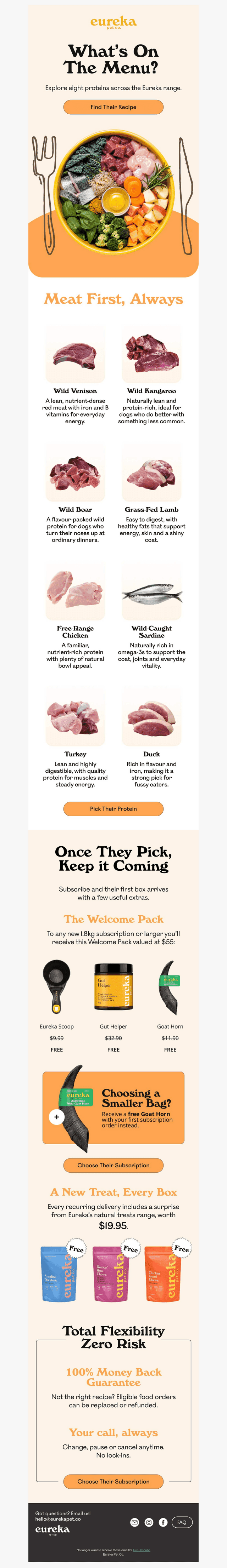 What’s their protein pick?