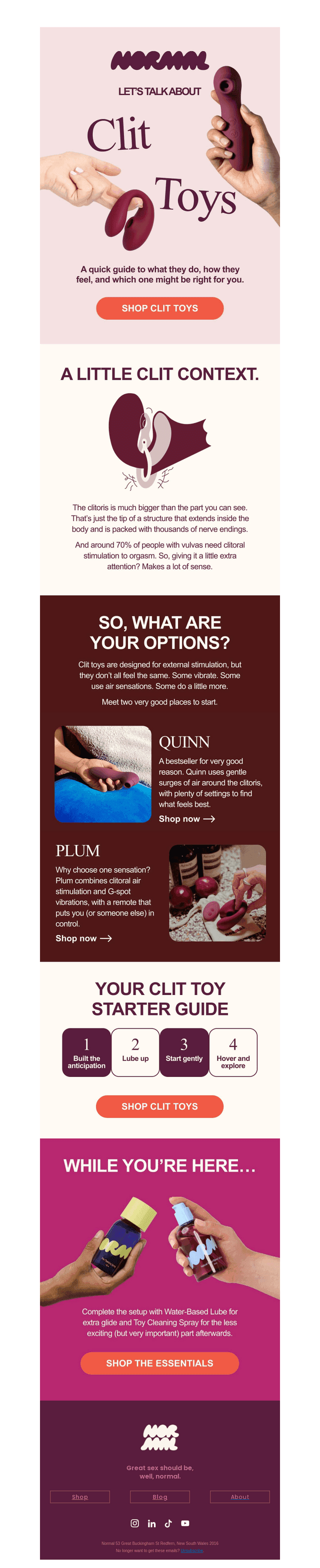 Clit toys 101. You’re welcome.