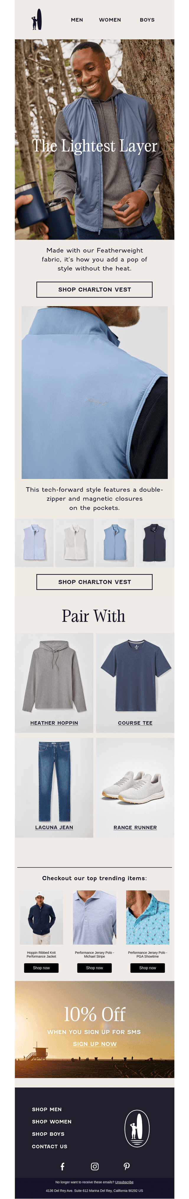 The Lightest Vest