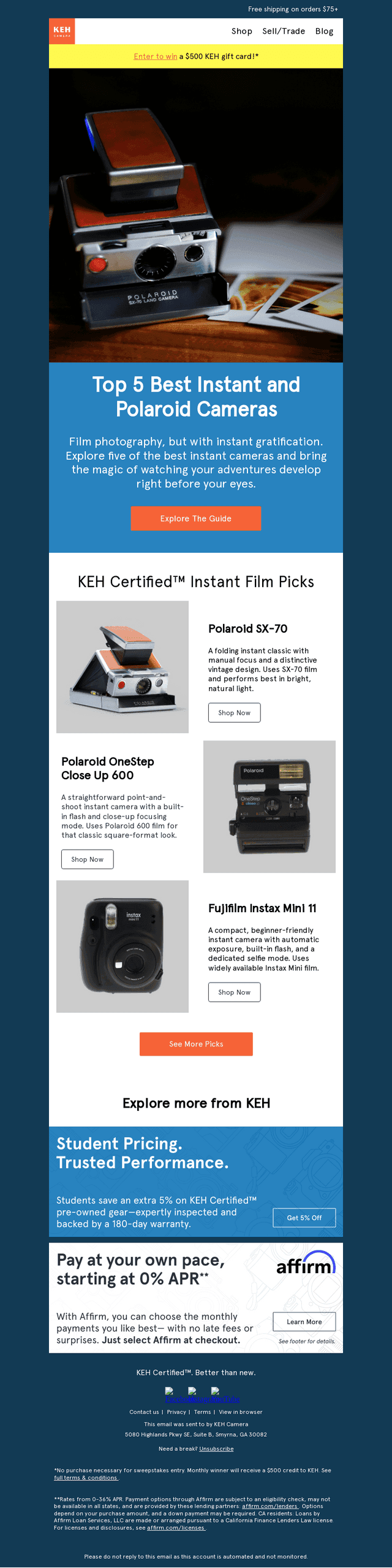 Which Instant Camera Is Right for You?