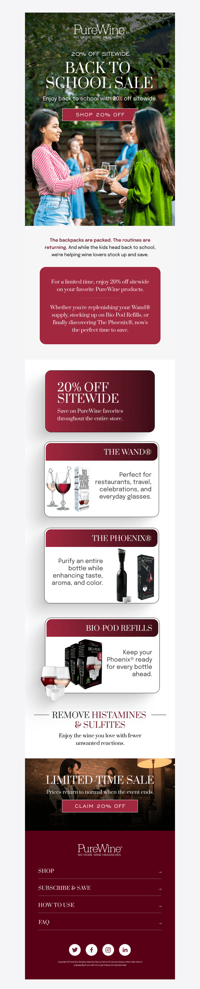 PureWine email from Fri, Aug 21, 2026