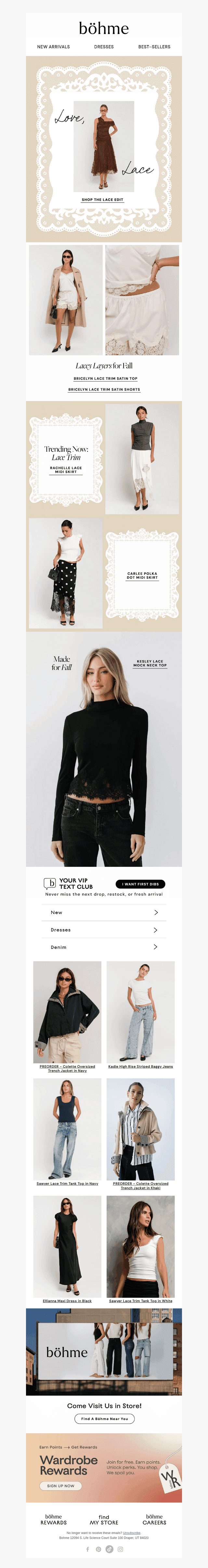 Need some cute lace looks?