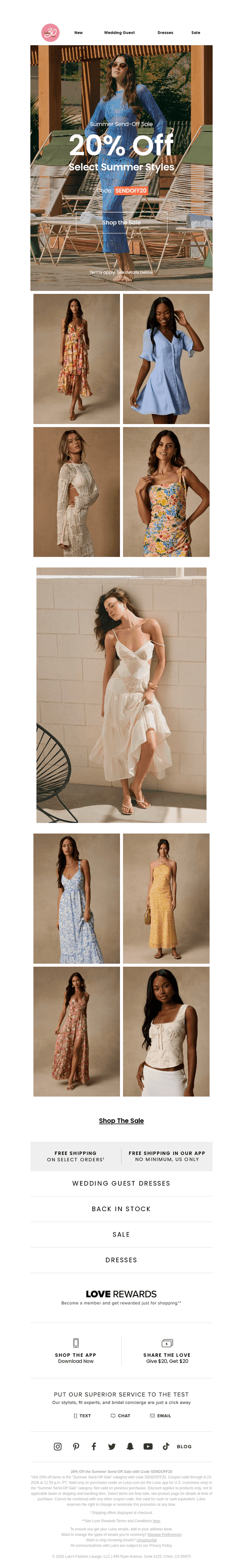Lulus email from Fri, Aug 21, 2026