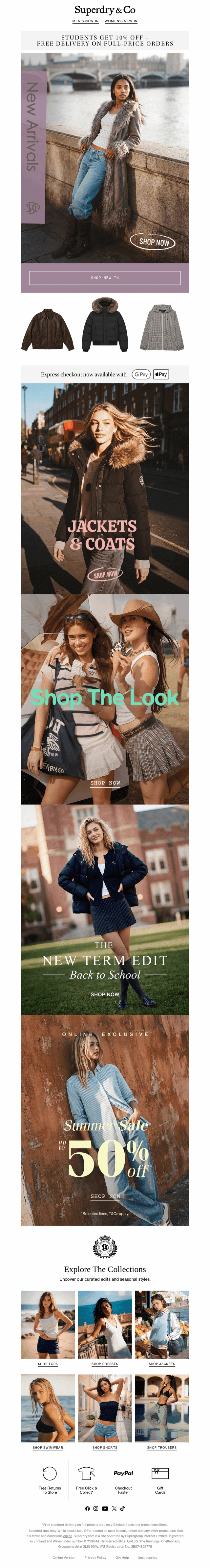 New Arrivals, Right This Way